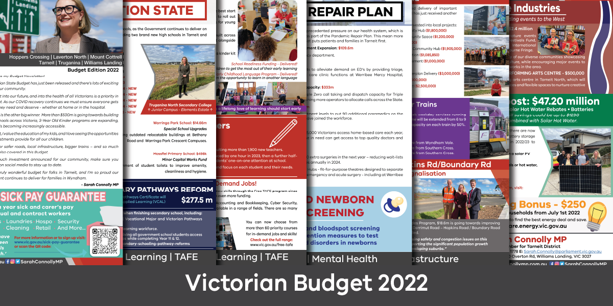 Victorian Budget 2022